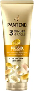 Pantene Pro-V Balsam de păr regenerant Repair & Protect 3 Minute Miracle, 220 ml