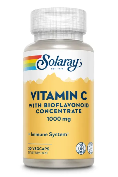 Solaray Vitamina C 1000mg, 30 capsule, Secom