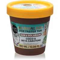 Organic Shop Paradise Found Coco & Beta Carothene unt pentru corp pentru intensificarea bronzului 180 ml