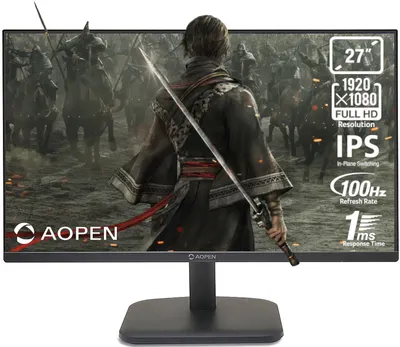 Monitor gaming Acer - AOPEN 27CL1Ebmix, 27'', FHD, 100Hz, 1ms