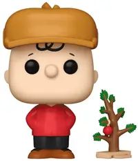 Figurină Funko POP! Television: Peanuts - Charlie Brown with Tree #1627