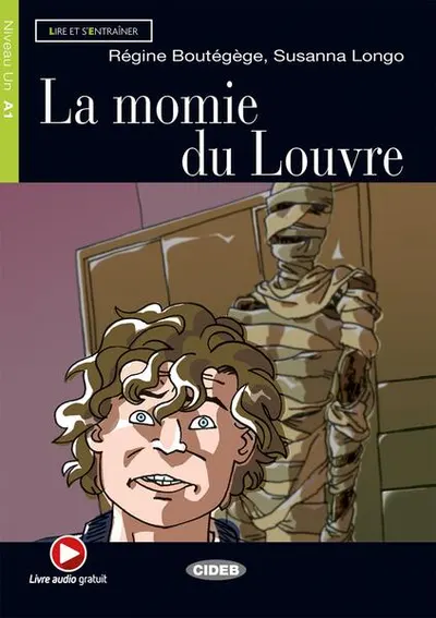 La momie du Louvre + CD (Niveaux Un A1) - Paperback brosat