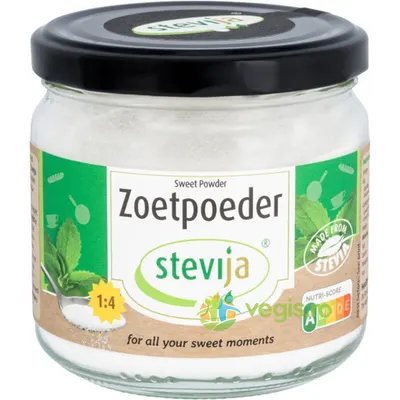 Stevia Indulcitor Pulbere 180g