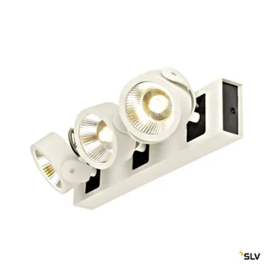 KALU LED 3,3000K,60° alb/negrulampa plafon/perete