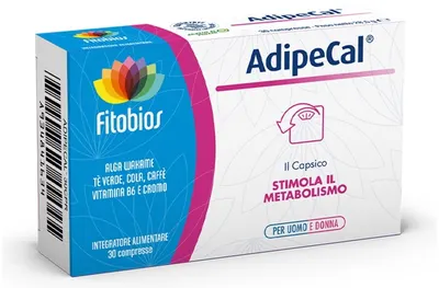 AdipeCal Pentru controlul greutății, 30 tablete, Fitobios