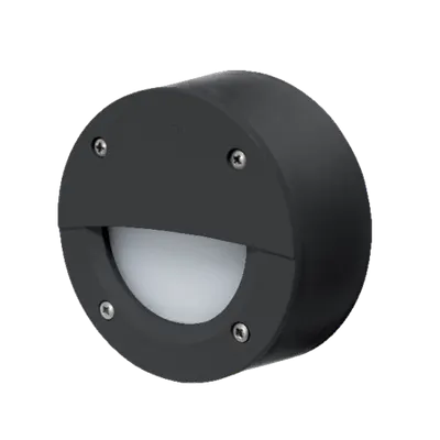 Extraleti 100rel Led Aplica Perete Montaj Aparent 3w Cct Ip66 Negru