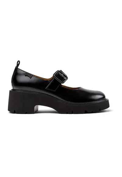 Pantofi Mary Jane de piele Milah - Negru