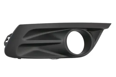 Grila bara Fata Dreapta cu orificii proiector ceata, negru potrivit RENAULT FLUENCE 02.10- 01.13-12.15