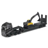 Camion transportator cu excavator Bob Cat Maisto Mini Scania 770 S