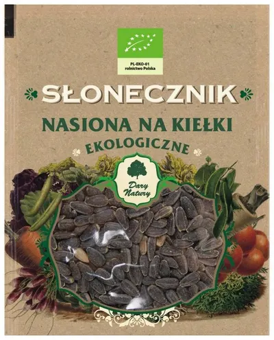 Semințe de floarea soarelui pentru germinare, 50 g, Dary Natury