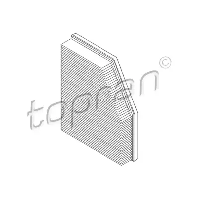 Filtru aer TOPRAN 501 307