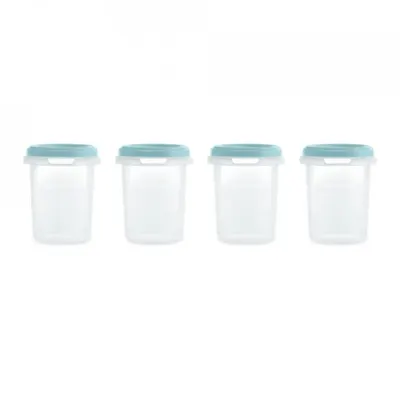 Set 4 recipiente gradate Miniland Terra Ocean 250 ml