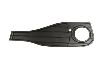 Grila ventilator fata stanga cu orificii lampa ceata, plastic, negru, BASIS potrivit BMW 4 F32, F33, F82, F83, 4 GRAN COUPE F36 2013-2017