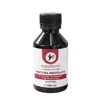Mixtura mentolata cu mentol, musetel si aloe vera, 100 ml, Napofarm