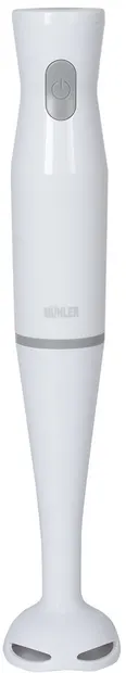 Blender de mana Muhler - MB-213, 200W, 1 viteza, alb/gri
