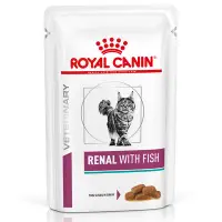 Set 12 buc x 85 gr Hrana dietetica pentru pisici Royal Canin Renal cu peste