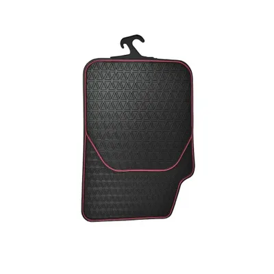 Covoare cauciuc interior universale cu dunga rosie set 4 bucati Cod: R01