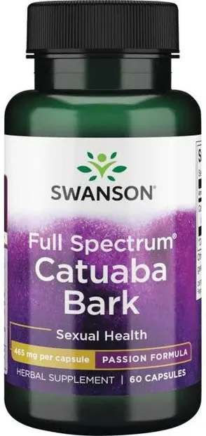 Full Spectrum Catuaba Bark, 465 mg, 60 capsule, Swanson
