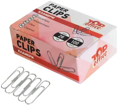 Agrafe hartie Top Office - 28 mm, 100 buc.