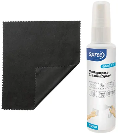 Spray de curățare multifuncțional Spree - Cu șervețel, 60 ml