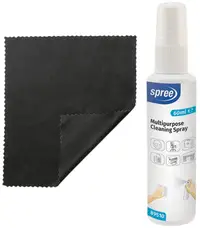 Spray de curățare multifuncțional Spree - Cu șervețel, 60 ml