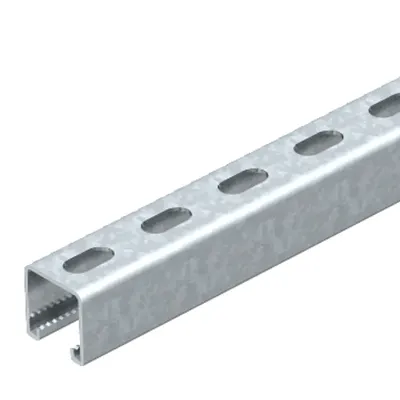 MS4141 sina montaj, slot width 22 mm, FS, perforated | Type MSL4141P3000FT