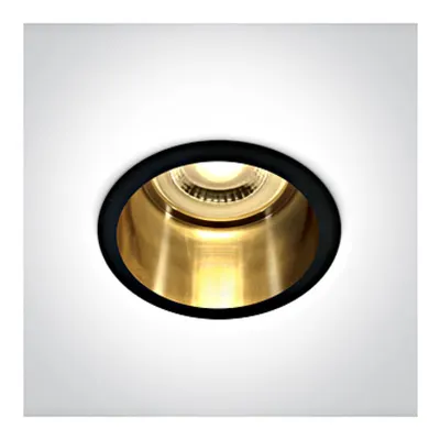 Giro D8 GU10 50W 220-240V IP20 negru-gold