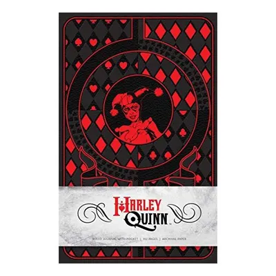 Harley Quinn Hardcover Ruled Journal