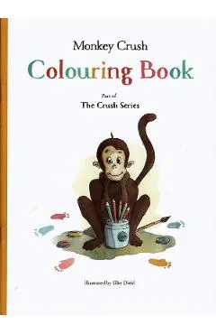 Monkey Crush. Colouring Book