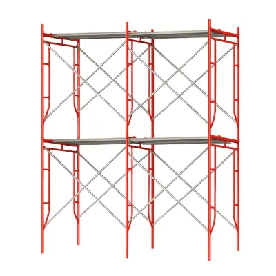 Schela circulabila din otel-H4000*L3600*W900 mm cu 2 extensii