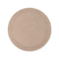 Covor bej țesut manual rotund din amestesc de lână ø 200 cm Kivi – Villeroy&Boch