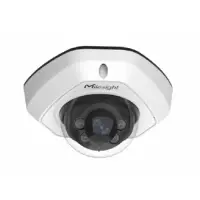 Camera de supraveghere IP Mini Dome MILESIGHT TECHNOLOGY MS-C8173-PD, 8MP, Lentila 2.8mm, IR 30m (Alb)