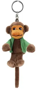 Breloc de pluș Micki Pippi - Domnul Nilsson, 15 cm