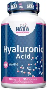 Hyaluronic Acid, 40 mg, 30 capsule, Haya Labs