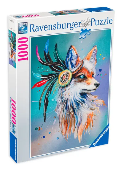 Puzzle Ravensburger din 1000 de piese - Vulpe