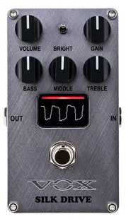 Pedală de efecte sonore VOX - Valvenergy Silk Drive, gri