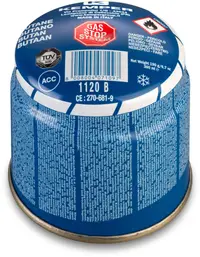 Butelie de gaz Kemper – 1120B, 190 g, 360 ml, cu sistem Stop Gas