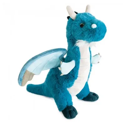 Jucarie moale din plus - Dragon, 25 cm, verde