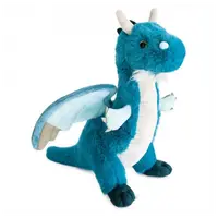 Jucarie moale din plus - Dragon, 25 cm, verde