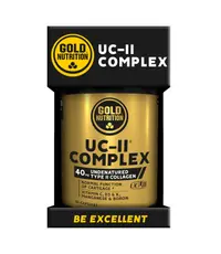 Colagen UC-II Complex, GoldNutrition, 30 capsule vegetale