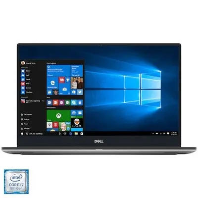 Laptop DELL, XPS 15 7590, Intel Core i7-9750H, 2.60 GHz, HDD: 1 TB, RAM: 16 GB, video: Intel UHD Graphics 630, nVIDIA GeForce GTX 1650, webcam, 15.6" LCD (4K UHD), 3840 x 2160