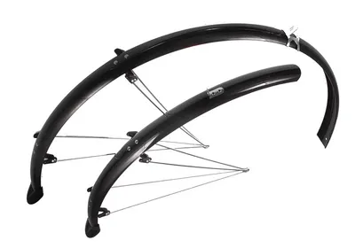 Set 2 aparatori roti biciclete,Orion 28 36mm OR-type, culoare negru