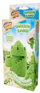 Nisip de joacă Play-Toys - Verde, 400 g