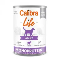 CALIBRA Life, XS-XL, Miel, conservă hrană umedă monoproteică câini, (pate), 400g