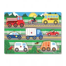 Puzzle din lemn Vehicule cunoscute