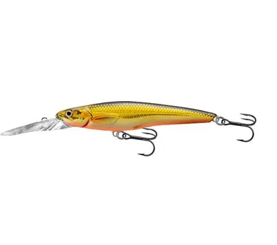Vobler Live Target Rainbow Smelt Jerkbait 11,5cm/18g Gold/orange