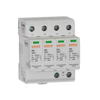 Descarcator tip 2 cu cartus, RATED DISCHARGE CURRENT IN (8/20MS) 20KA PER POLE, 3P+N
