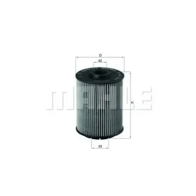 Filtru ulei MAHLE ORIGINAL OX 160D