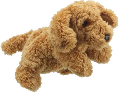 Păpușă pentru teatru The Puppet Company - Câine Cokapoo, 33 cm