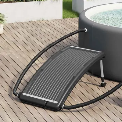 vidaXL Panou solar de încălzire pentru piscină, 110 x 65 cm, curbat